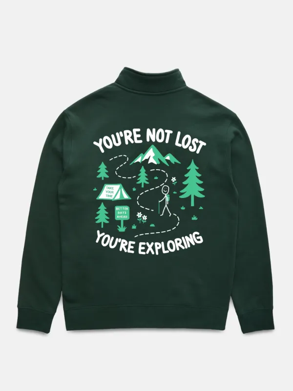 Explorer’s Quarter Zip sold by Happiness Project
