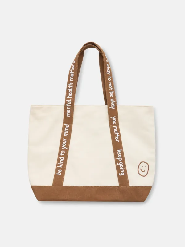 Happiness Daily Tote made by Happiness Project