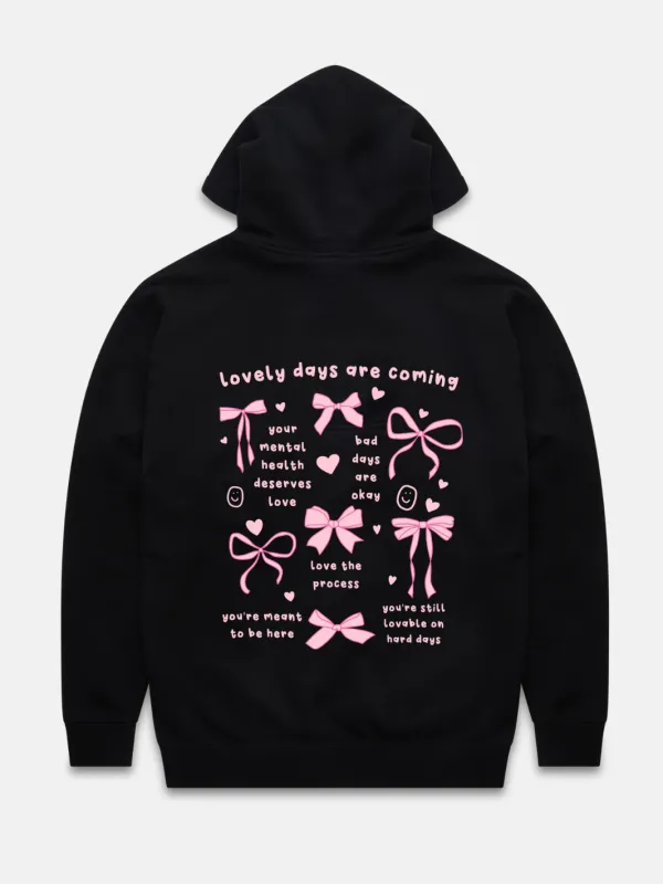 Kindly Tied Hoodie sold by Happiness Project