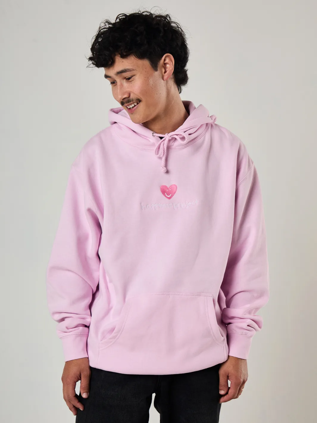 Love Your Mind Hoodie - Pink sold by Happiness Project product image thumbnail 3