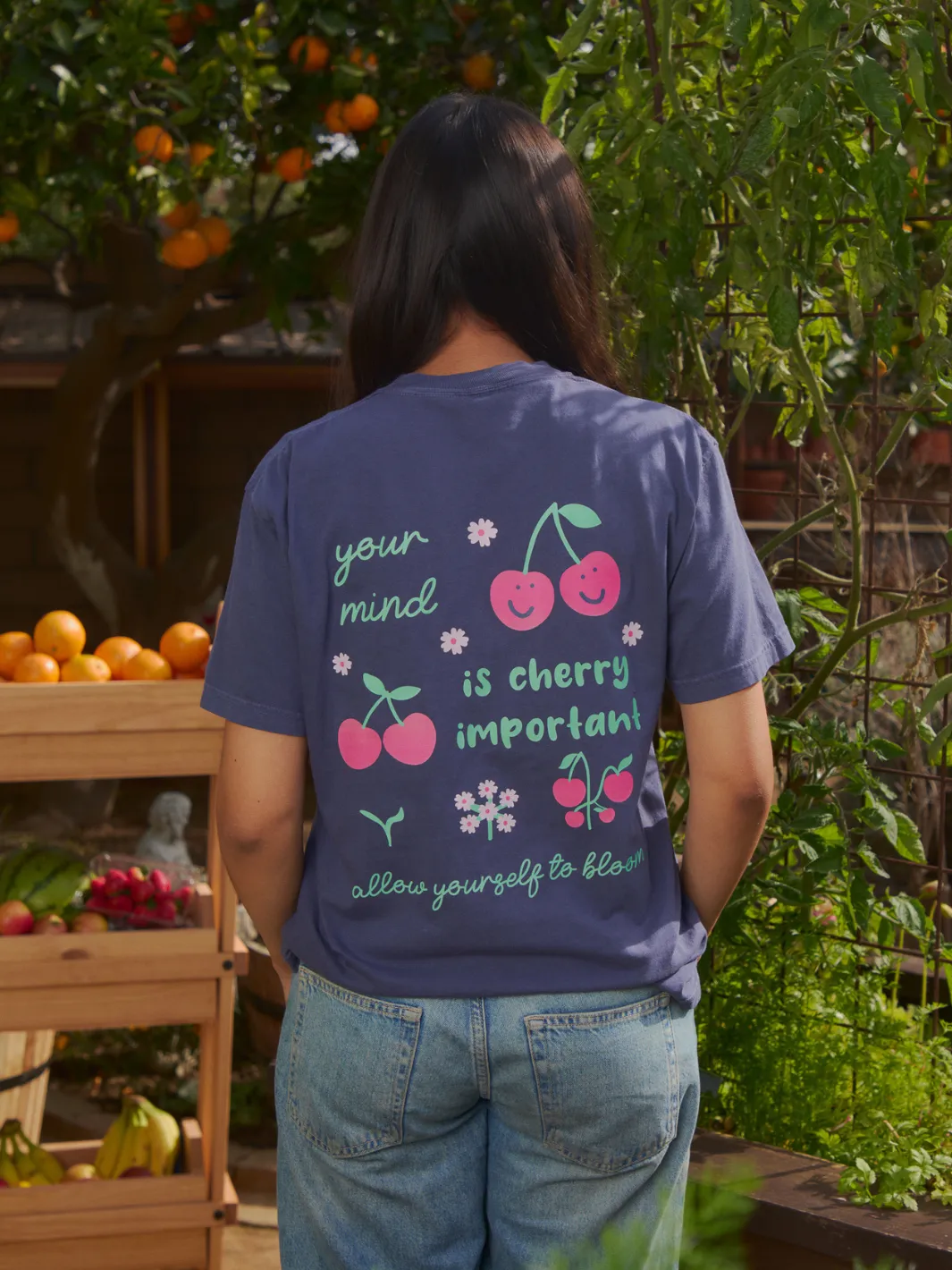 Sweet Bloom T-Shirt sold by Happiness Project product image thumbnail 5