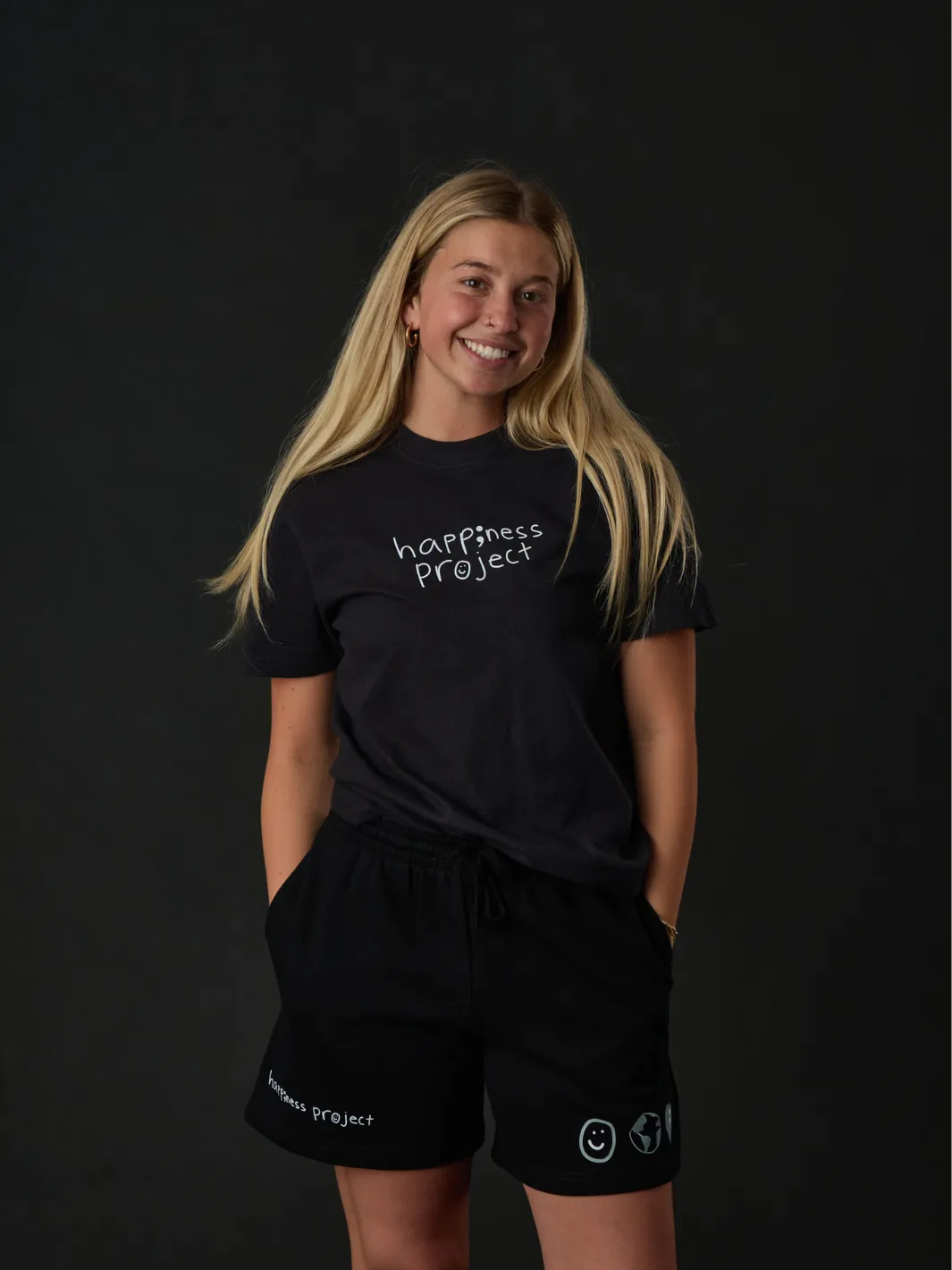 Semicolon T-Shirt + Short Set sold by Happiness Project product image thumbnail 3