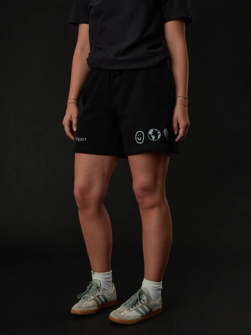 Semicolon Unisex Shorts sold by Happiness Project product image thumbnail 5