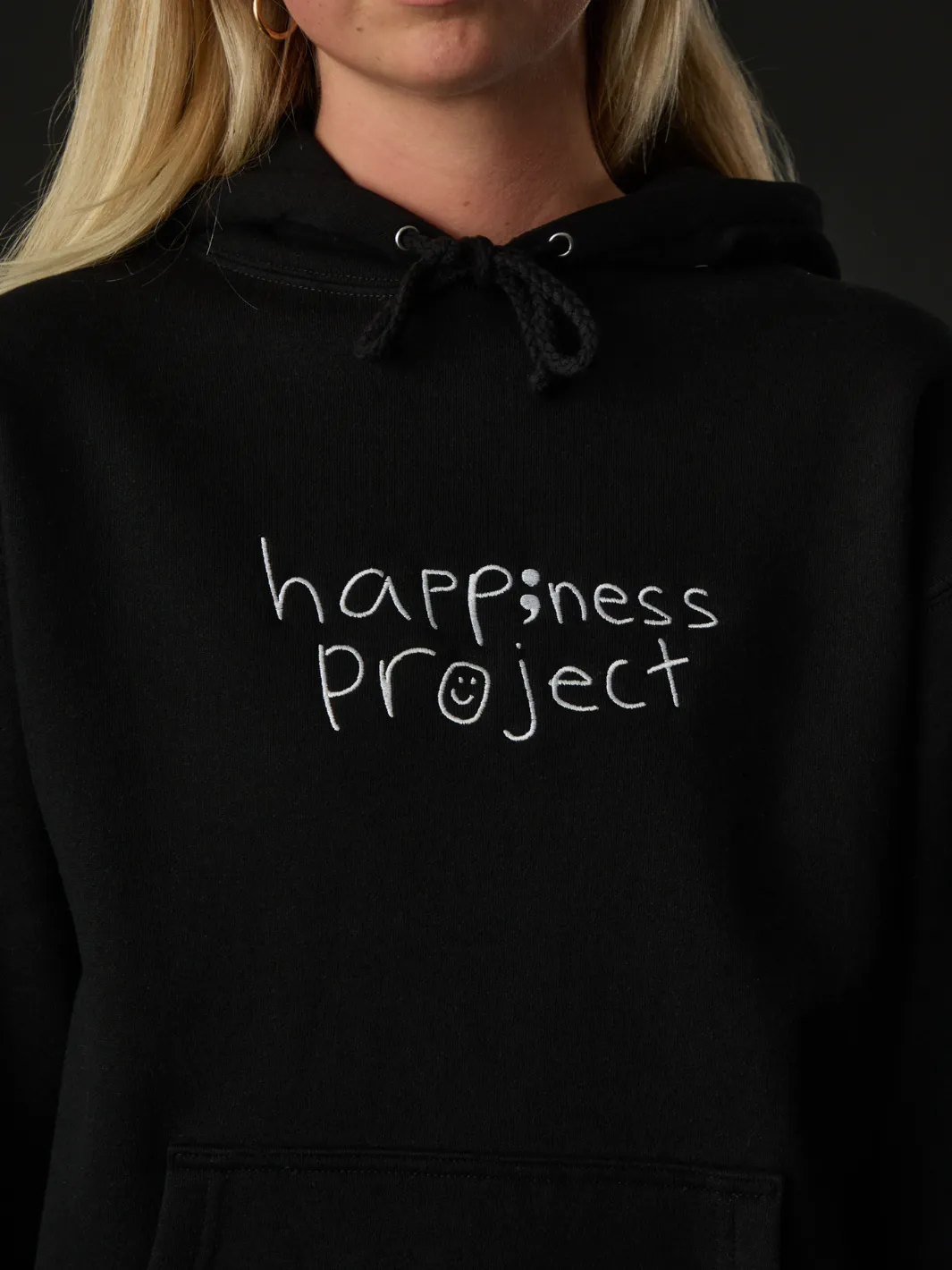 Semicolon Hoodie sold by Happiness Project product image thumbnail 4