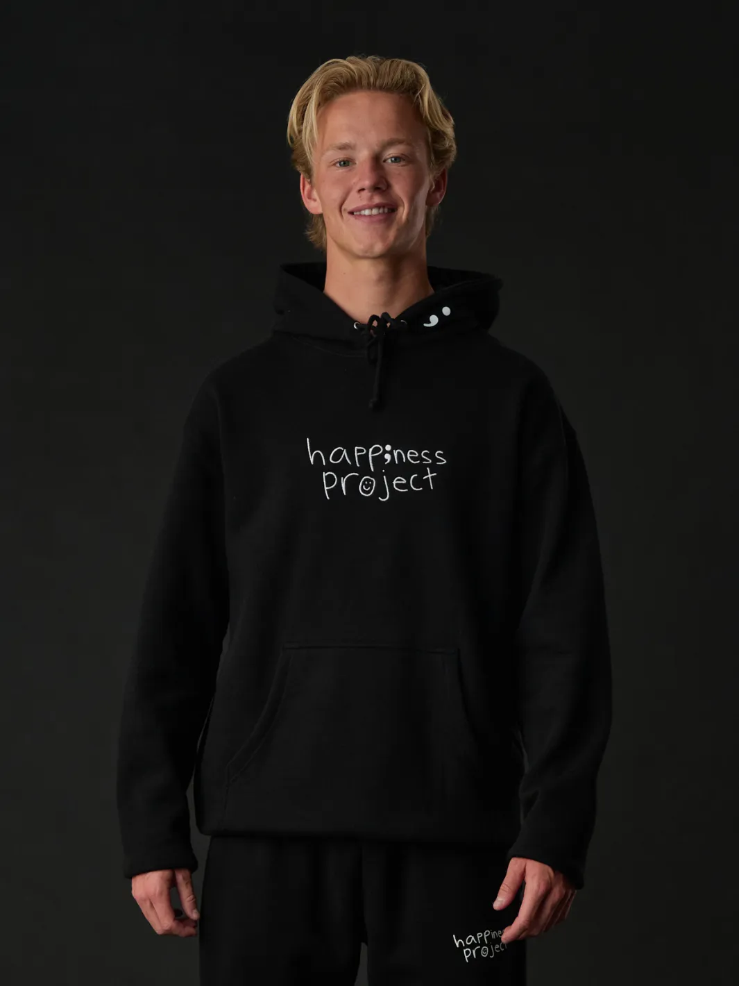 Semicolon Hoodie sold by Happiness Project product image thumbnail 2