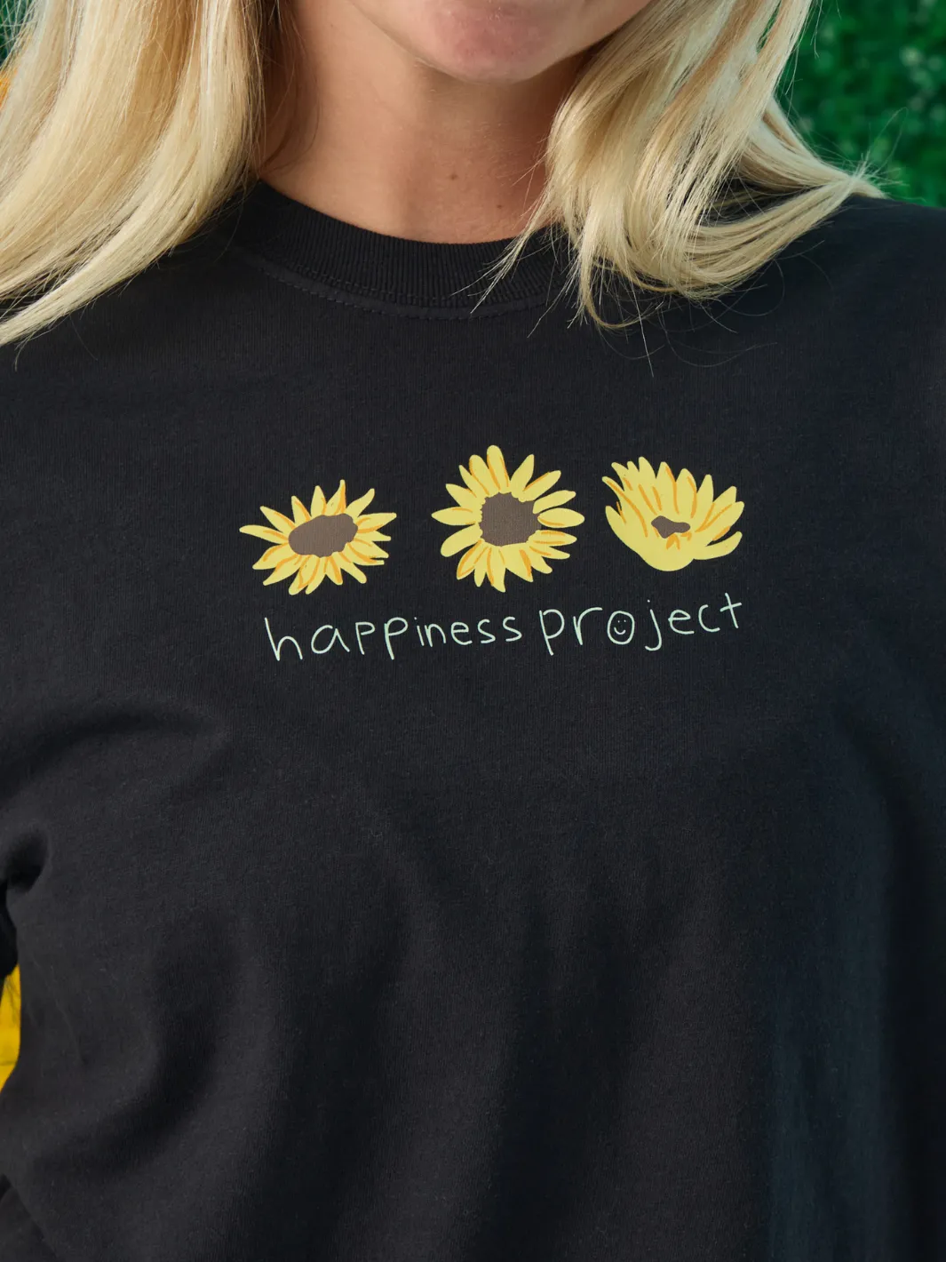 Take Care T-Shirt - Boxy Crop sold by Happiness Project product image thumbnail 2