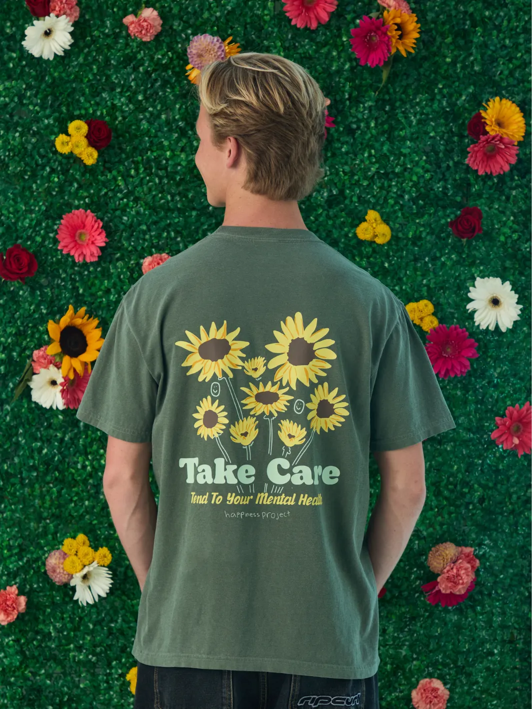 Take Care T-Shirt sold by Happiness Project product image thumbnail 3