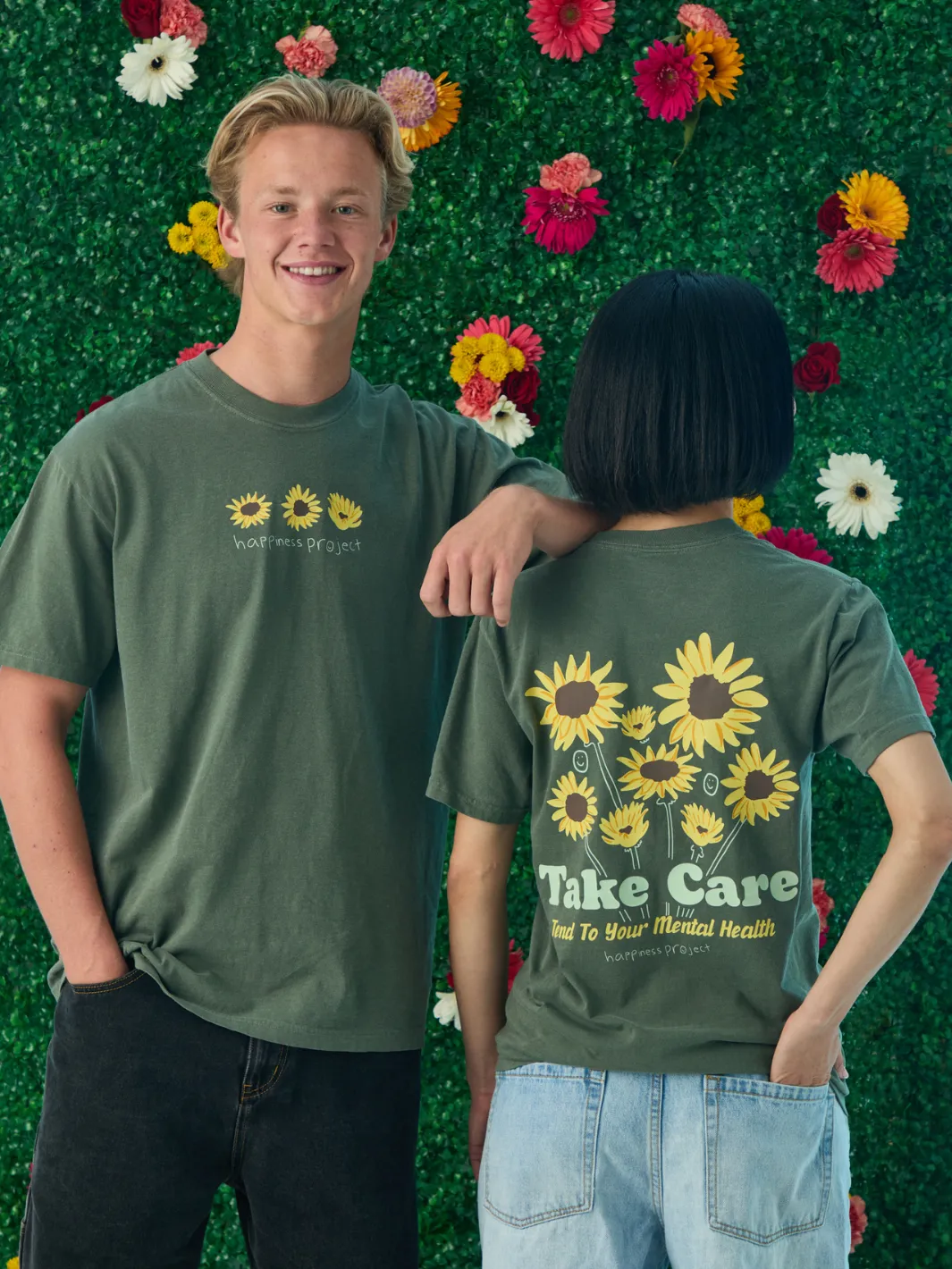 Take Care T-Shirt sold by Happiness Project product image thumbnail 4