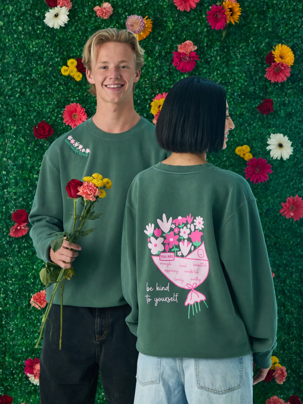 Good News Crewneck sold by Happiness Project product image thumbnail 5