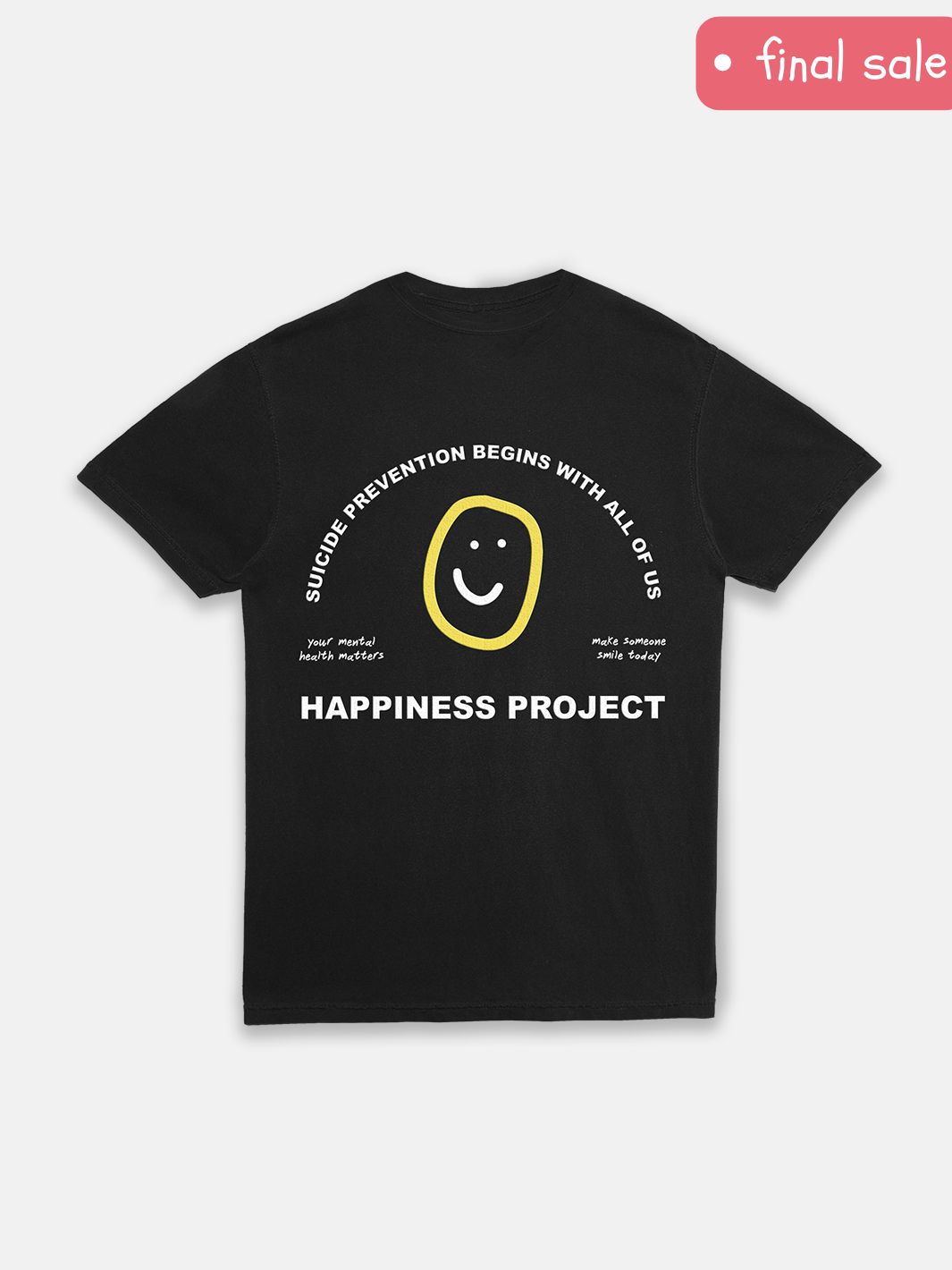 the project t-shirt - small sold by Happiness Project