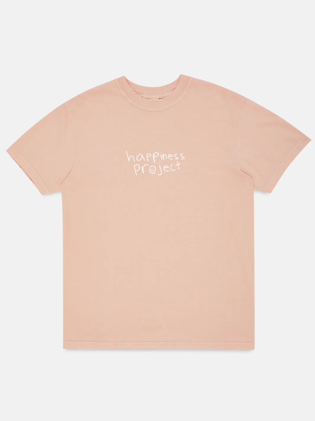 "Stay Here" T-Shirt - Peach sold by Happiness Project product image thumbnail 3