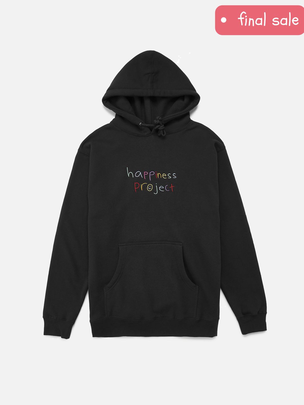 *sample* the black original happiness hoodie - small sold by Happiness Project