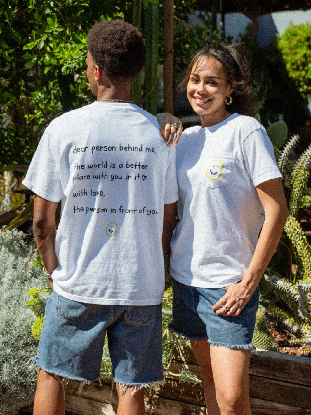 Dear Person Behind Me Pocket Tee - White sold by Happiness Project product image thumbnail 4