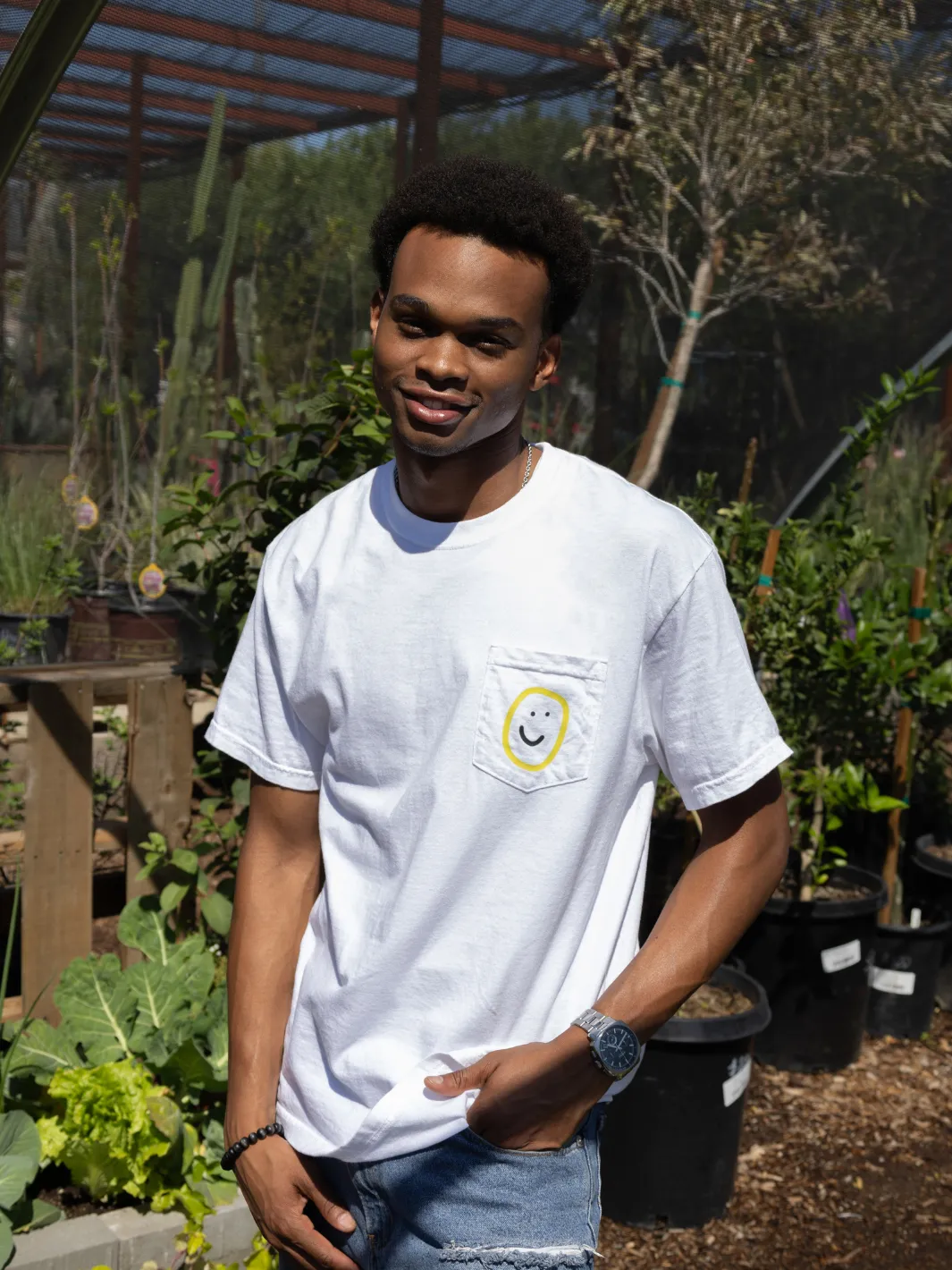 Dear Person Behind Me Pocket Tee - White sold by Happiness Project product image thumbnail 2
