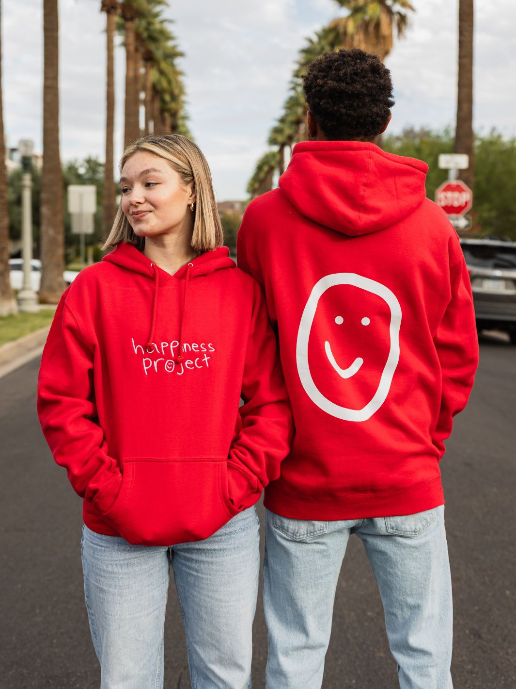 Happiness Hoodie V2 sold by Happiness Project product image thumbnail 3