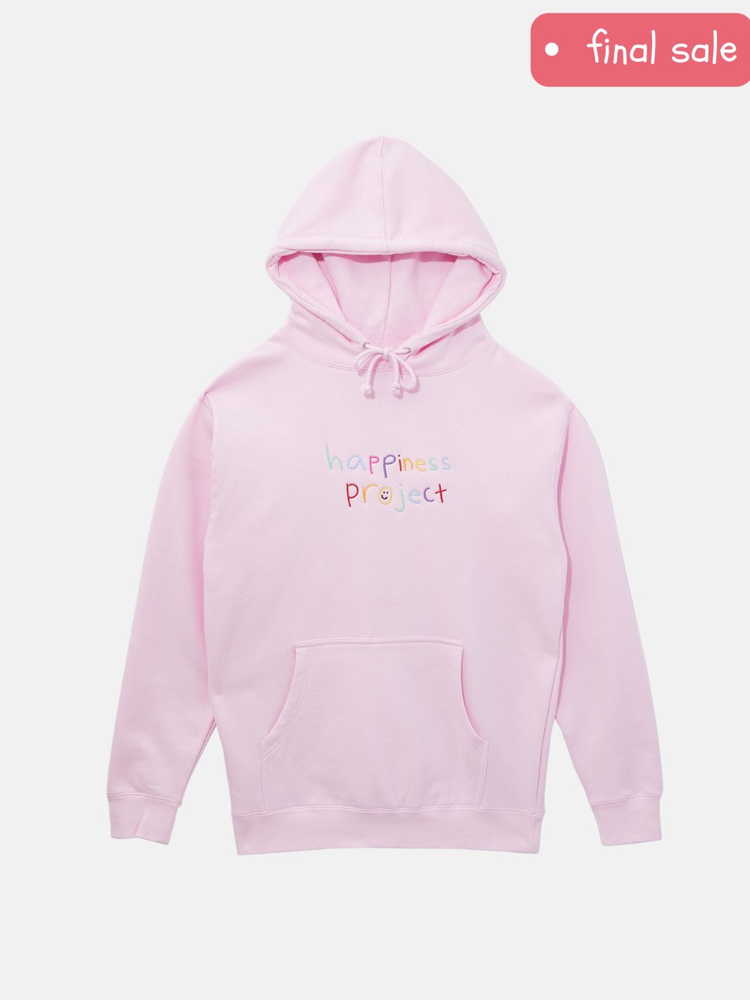 *sample 3xl* the original happiness hoodie - pink sold by Happiness Project