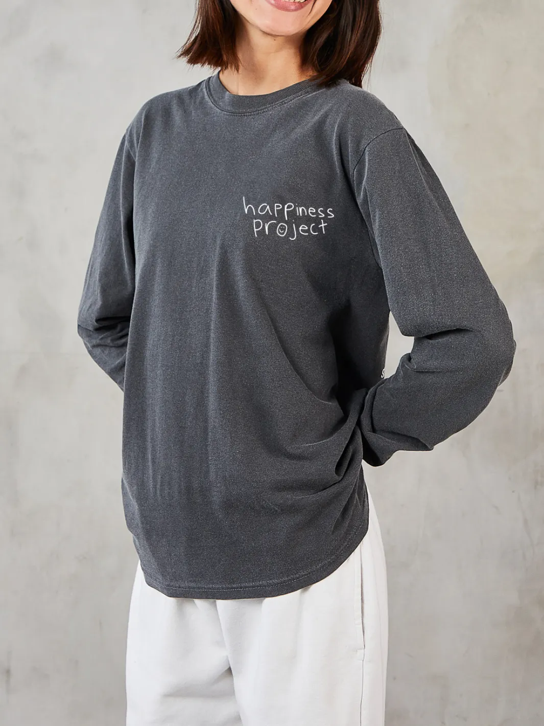 Encourage Long Sleeve - Pepper sold by Happiness Project product image thumbnail 2