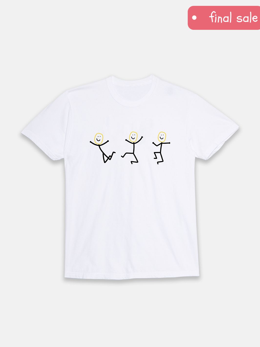 nick jumping t-shirt sold by Happiness Project