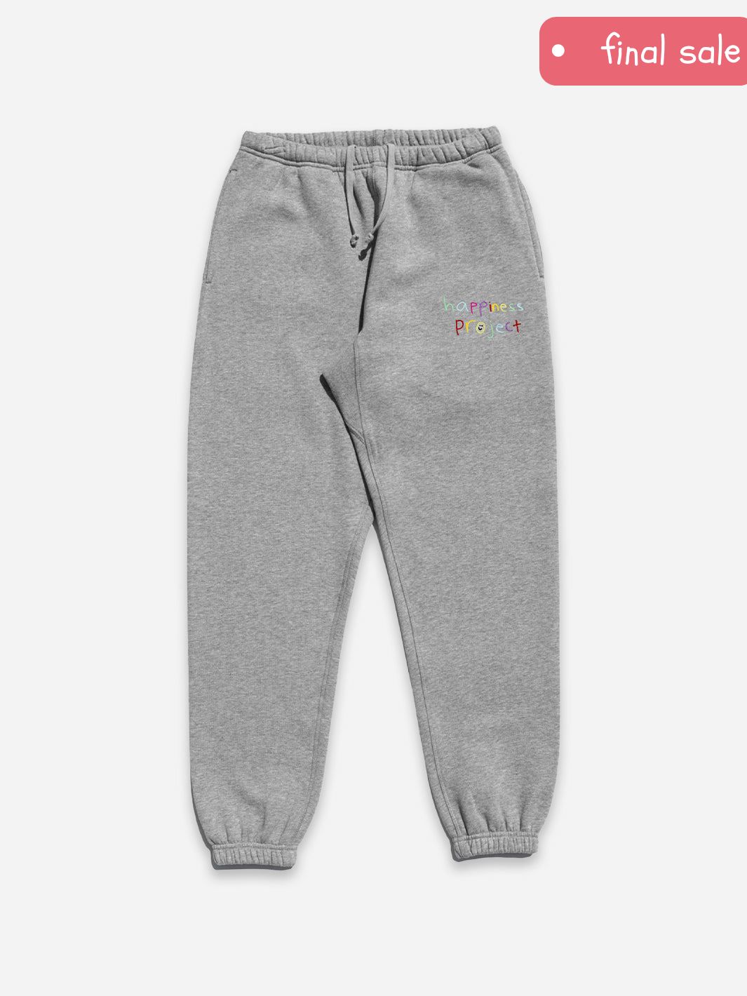 *sample 2xl* the happiness sweatpants - grey sold by Happiness Project