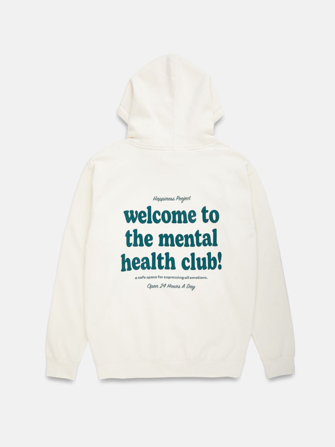 mental health club hoodie sold by Happiness Project