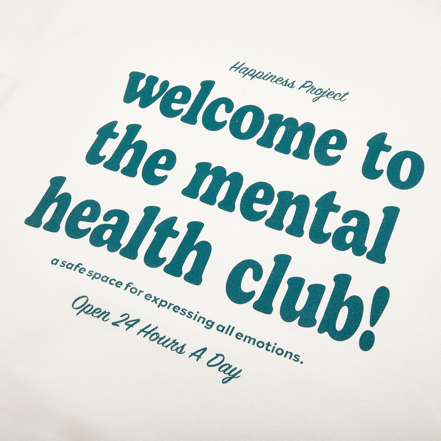 mental health club hoodie sold by Happiness Project product image thumbnail 3
