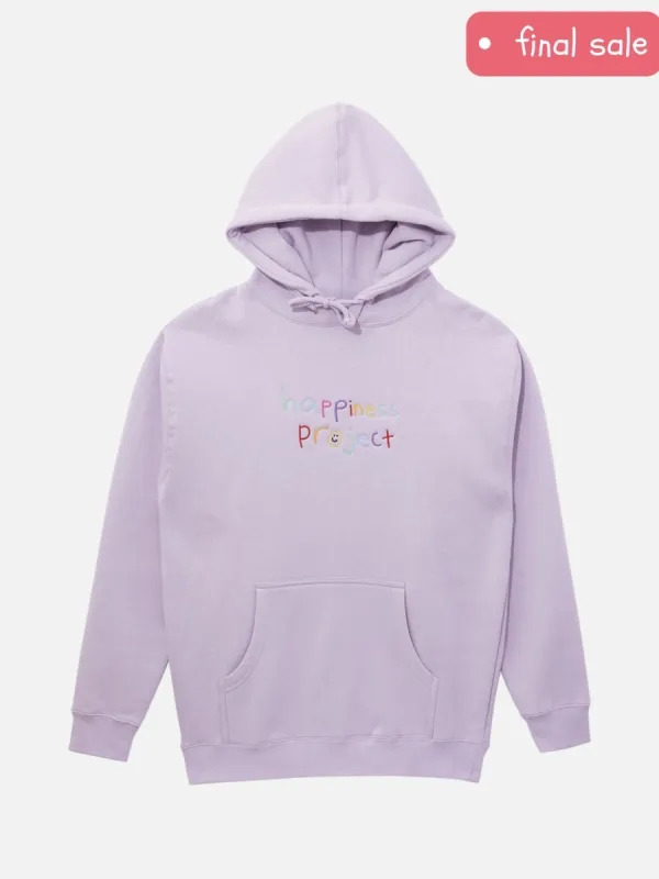 *sample 3xl* the original happiness hoodie - lavender sold by Happiness Project