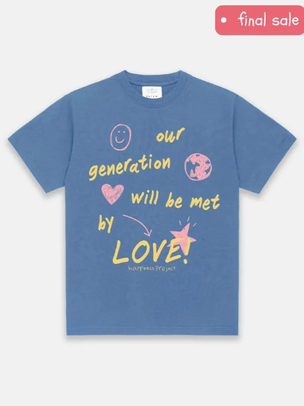met by love t-shirt sold by Happiness Project