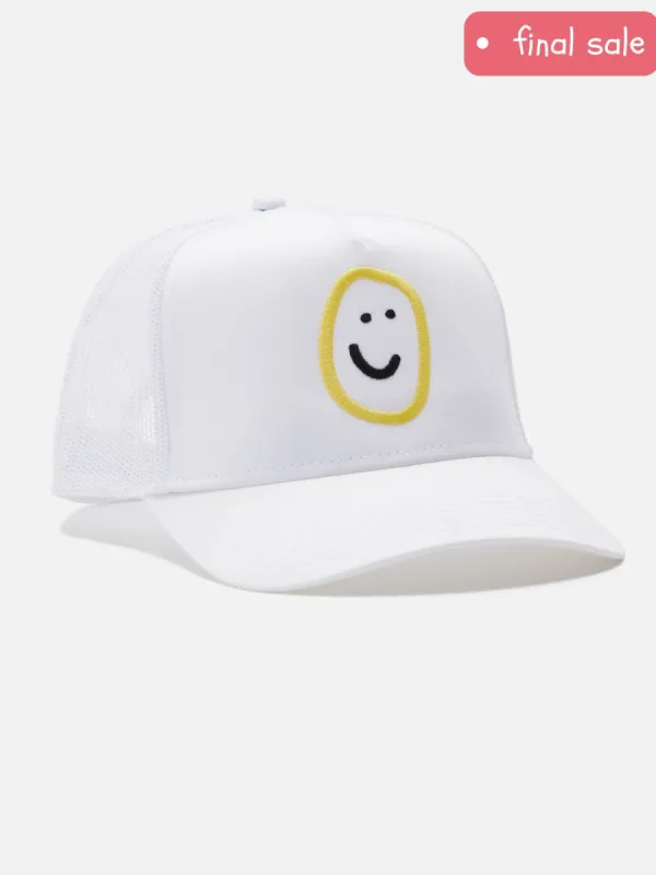 *sample* Nick hat - white sold by Happiness Project