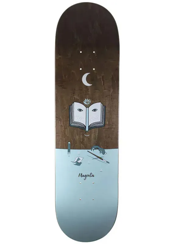 Magenta Fox Landscape Skateboard Deck - 8.375" sold by Prfo
