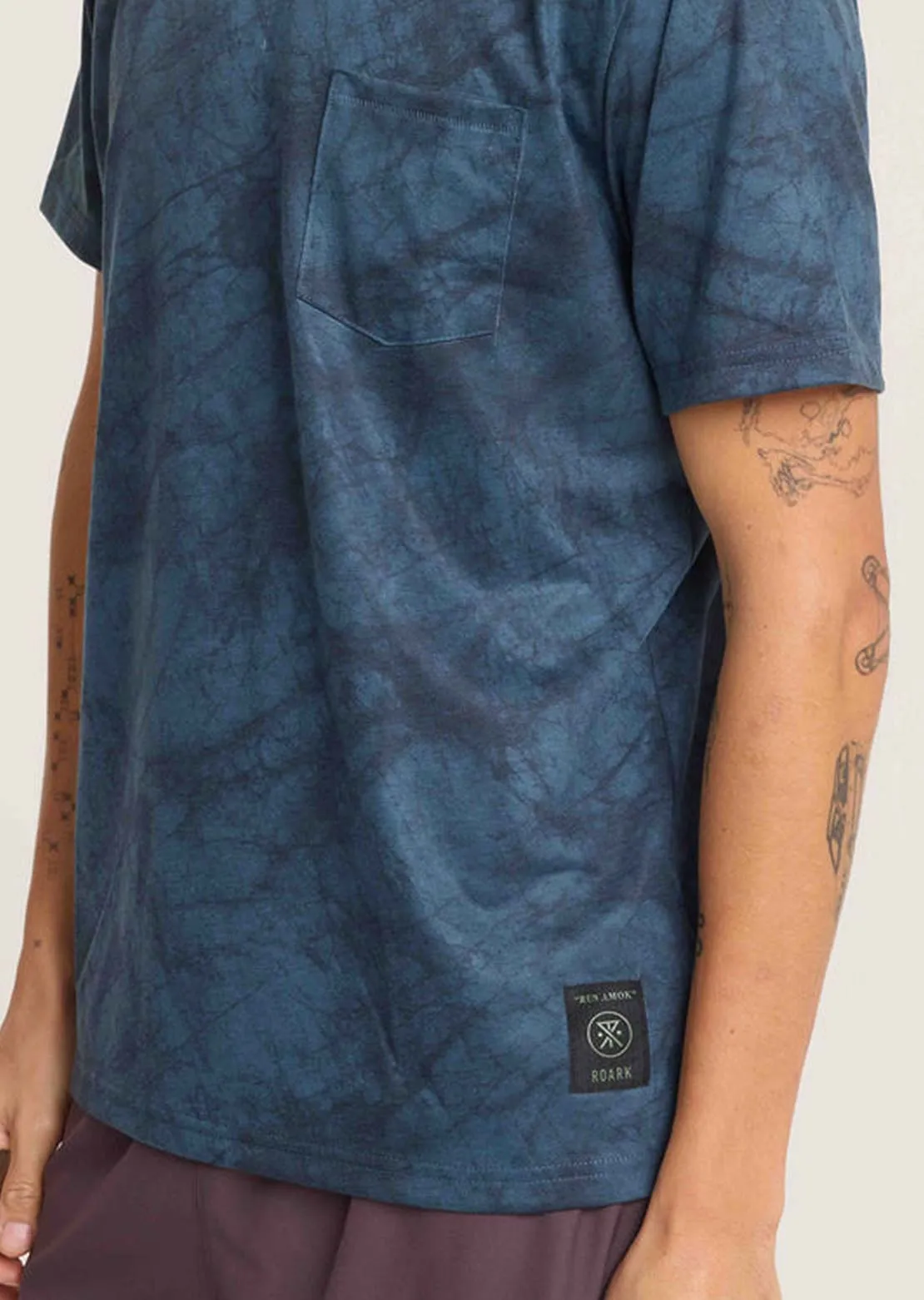 Roark Men's Mathis Core Pocket T-shirt sold by Prfo product image thumbnail 4