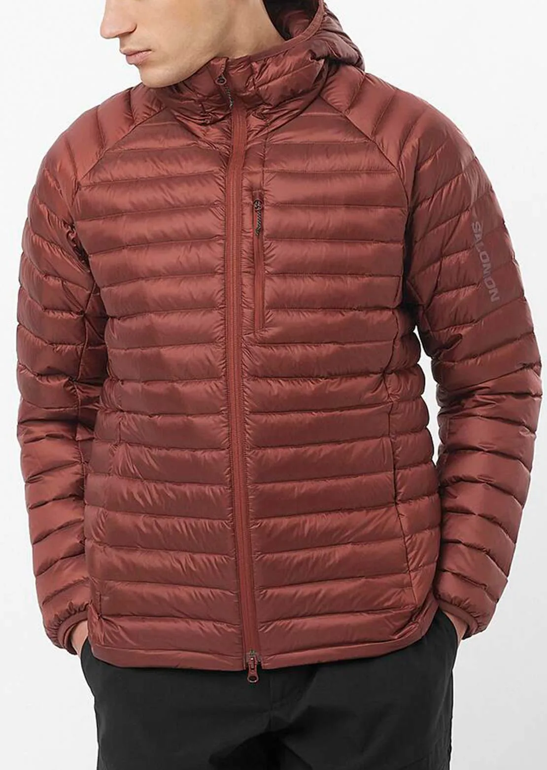 Salomon Men's Elixir Micro Down Hooded Jacket sold by Prfo product image thumbnail 2