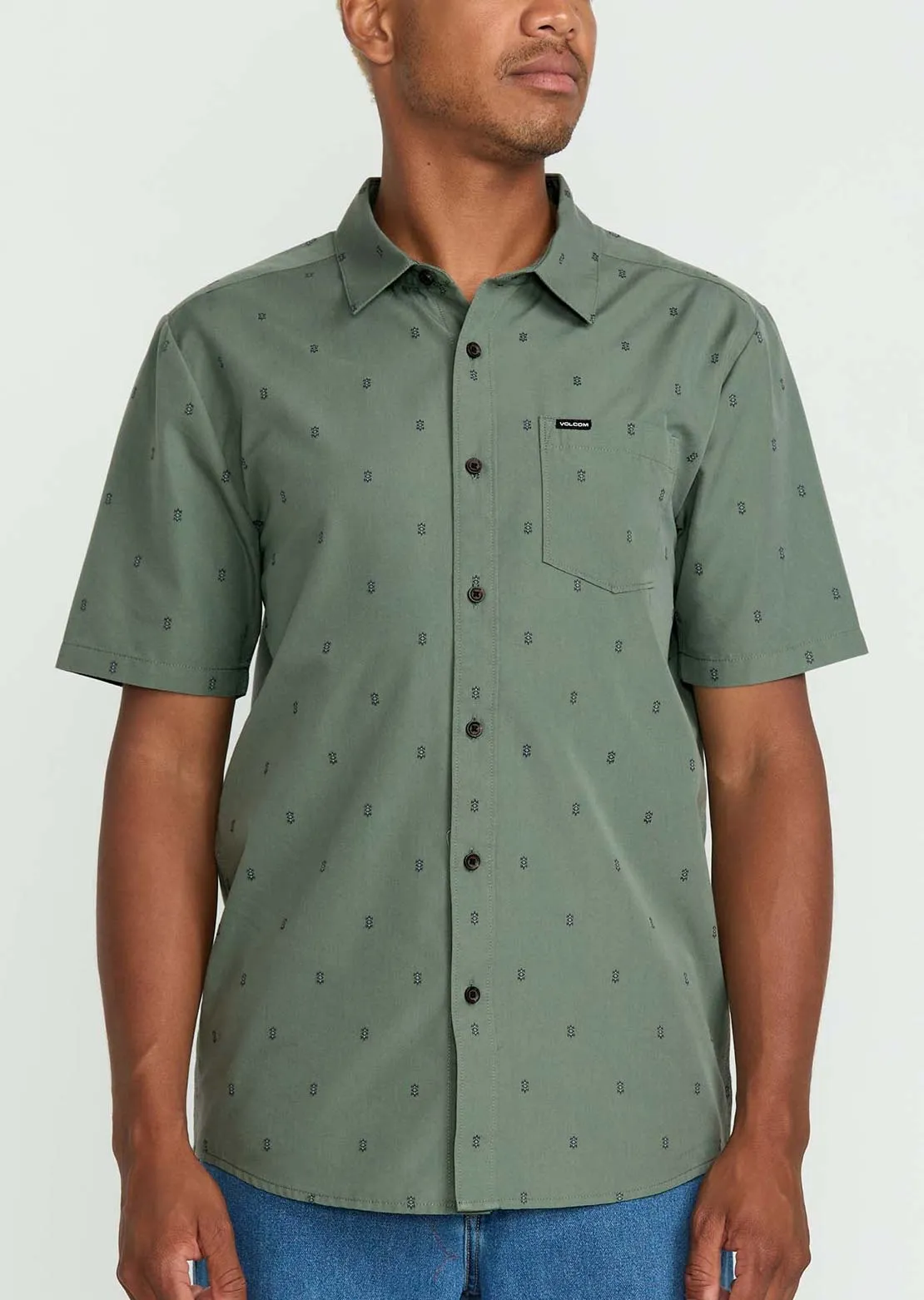 Volcom Men's Bankstone Button Up Shirt sold by Prfo