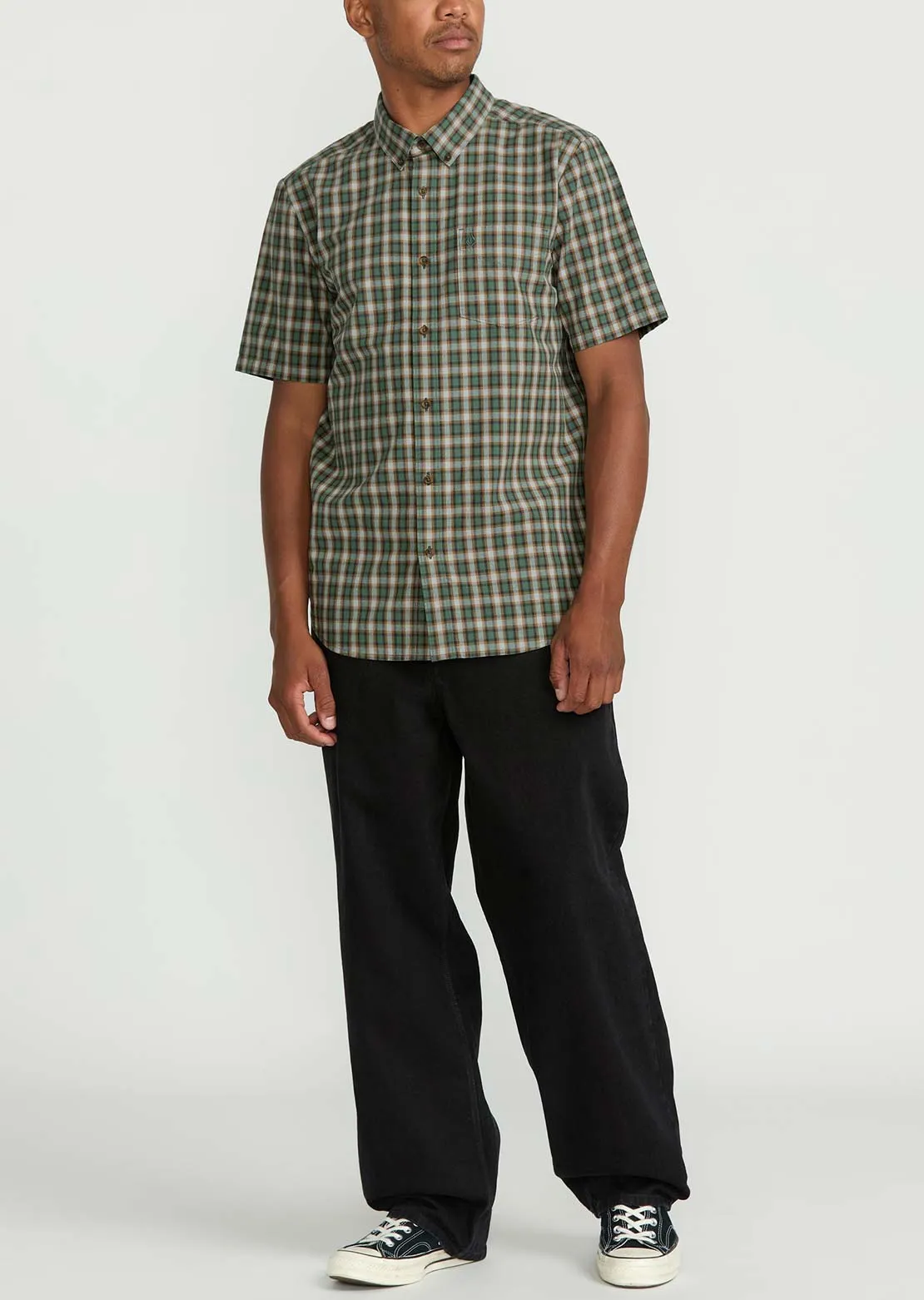 Volcom Men's Morphew Button Up Shirt sold by Prfo product image thumbnail 4