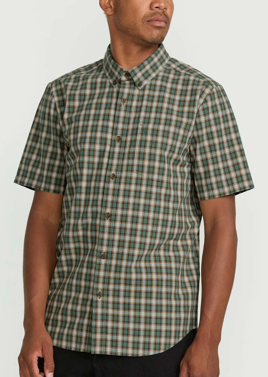 Volcom Men's Morphew Button Up Shirt sold by Prfo
