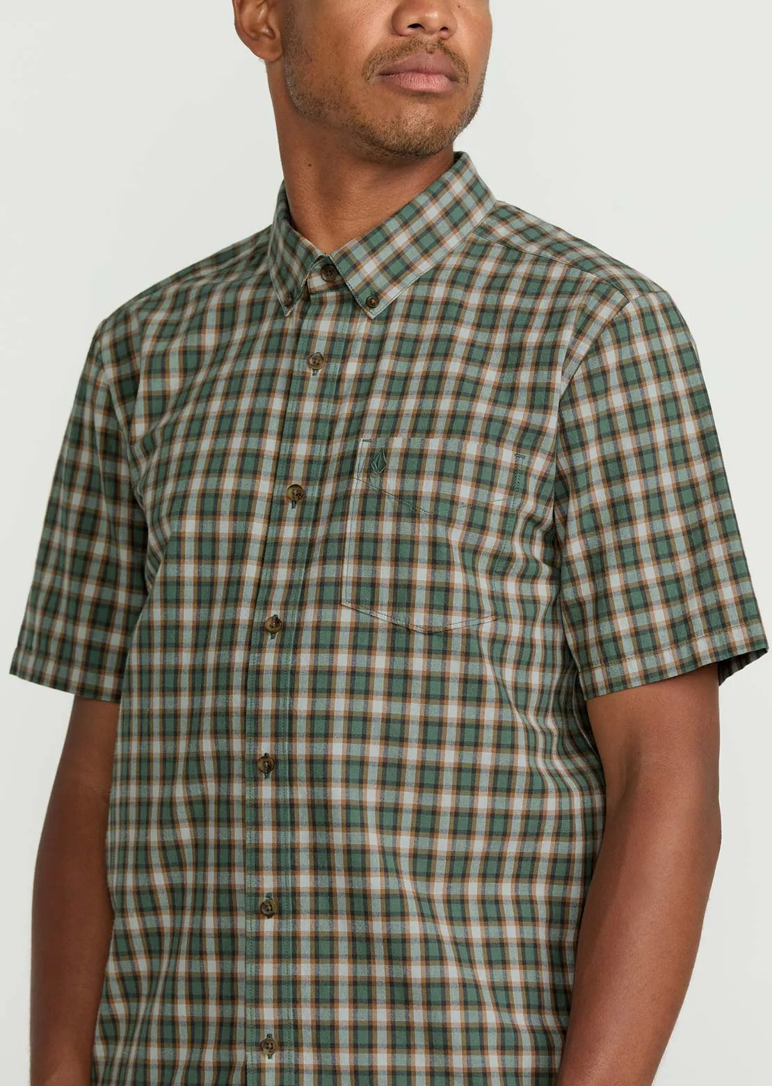 Volcom Men's Morphew Button Up Shirt sold by Prfo product image thumbnail 5