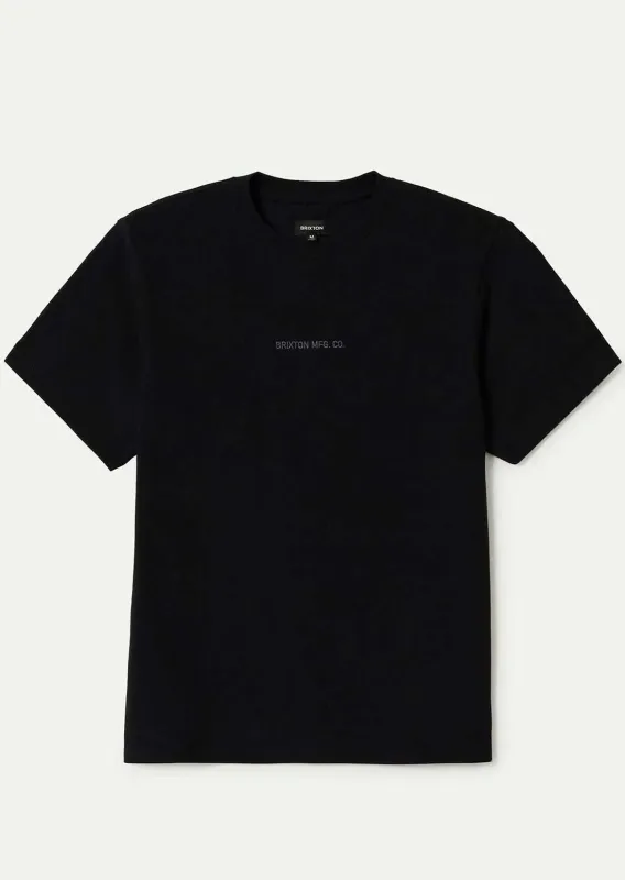 Brixton Men's Quality Emb Hw T-shirt sold by Prfo