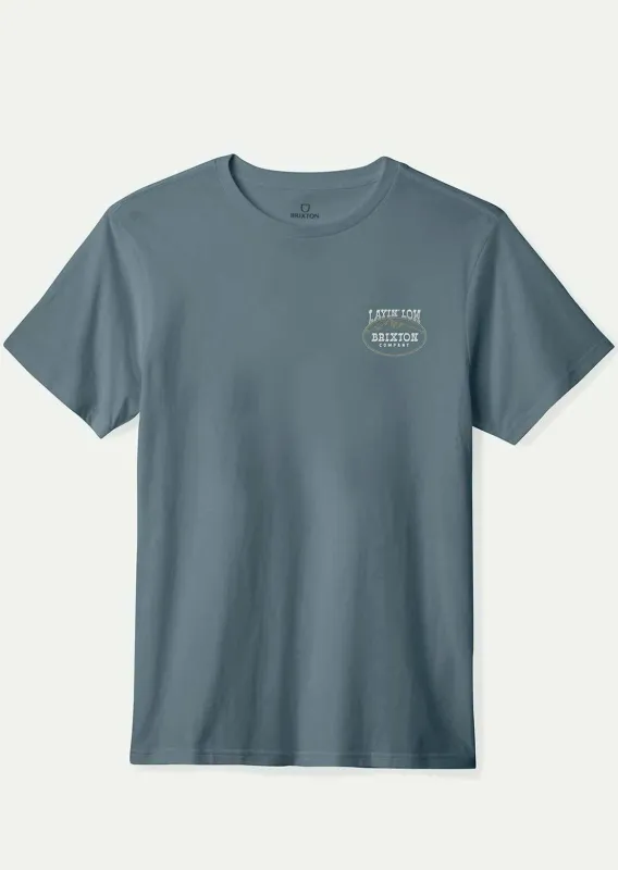 Brixton Men's Layin' Low T-shirt sold by Prfo