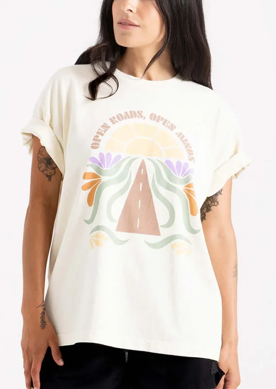 Roark Women's Road Rise Oversized T-shirt sold by Prfo