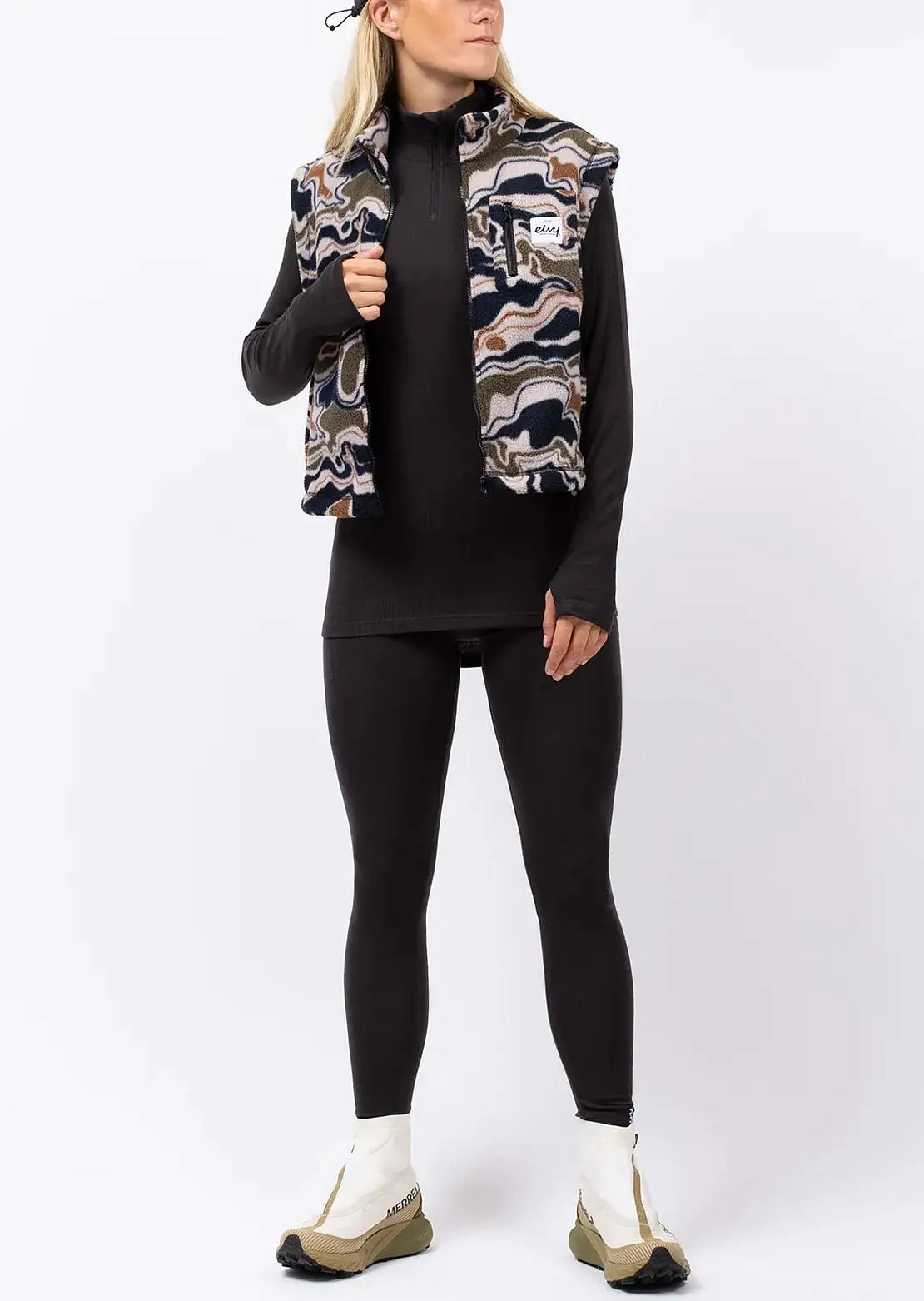 Eivy Women's Boxy Sherpa Vest sold by Prfo product image thumbnail 4