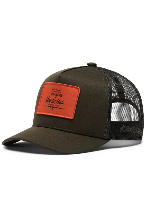 Herschel Thomas Campbell Whaler Tall Mesh Logo Cap made by Prfo