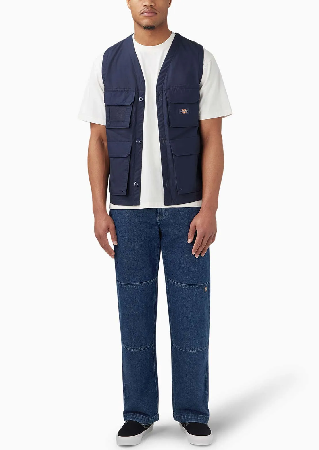 Dickies Men's Loose Fit Double Knee Denim Jeans sold by Prfo product image thumbnail 5