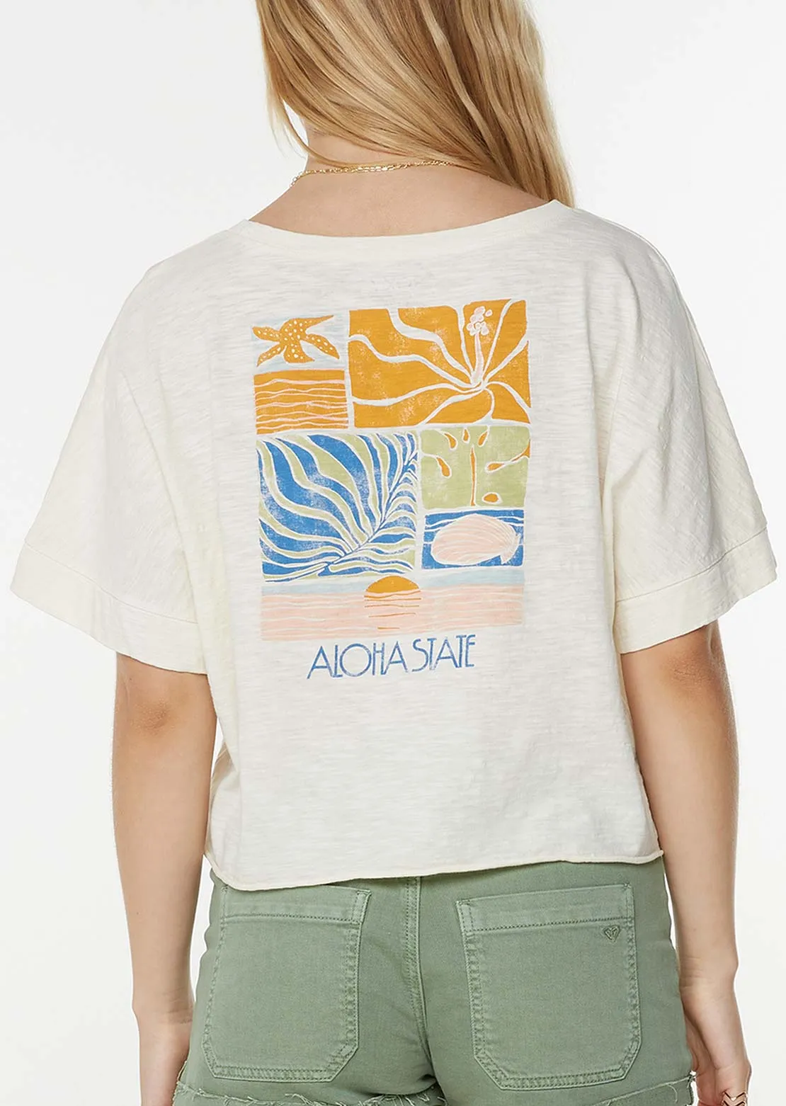 Roxy Women's Sea Glass Dstf T-shirt sold by Prfo product image thumbnail 3