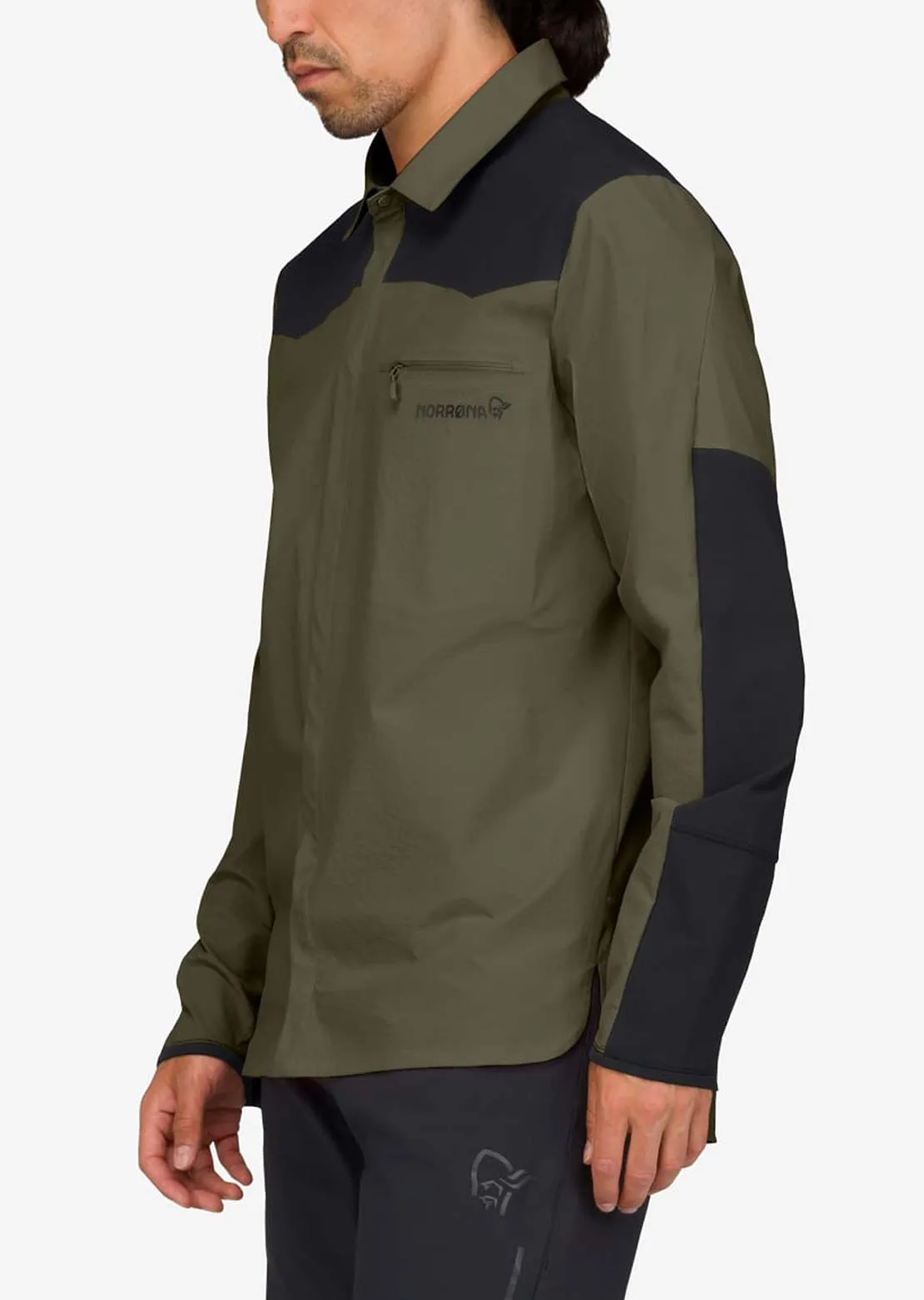 Norrona Men's Skibotn Flex1 Button Up Shirt sold by Prfo product image thumbnail 2