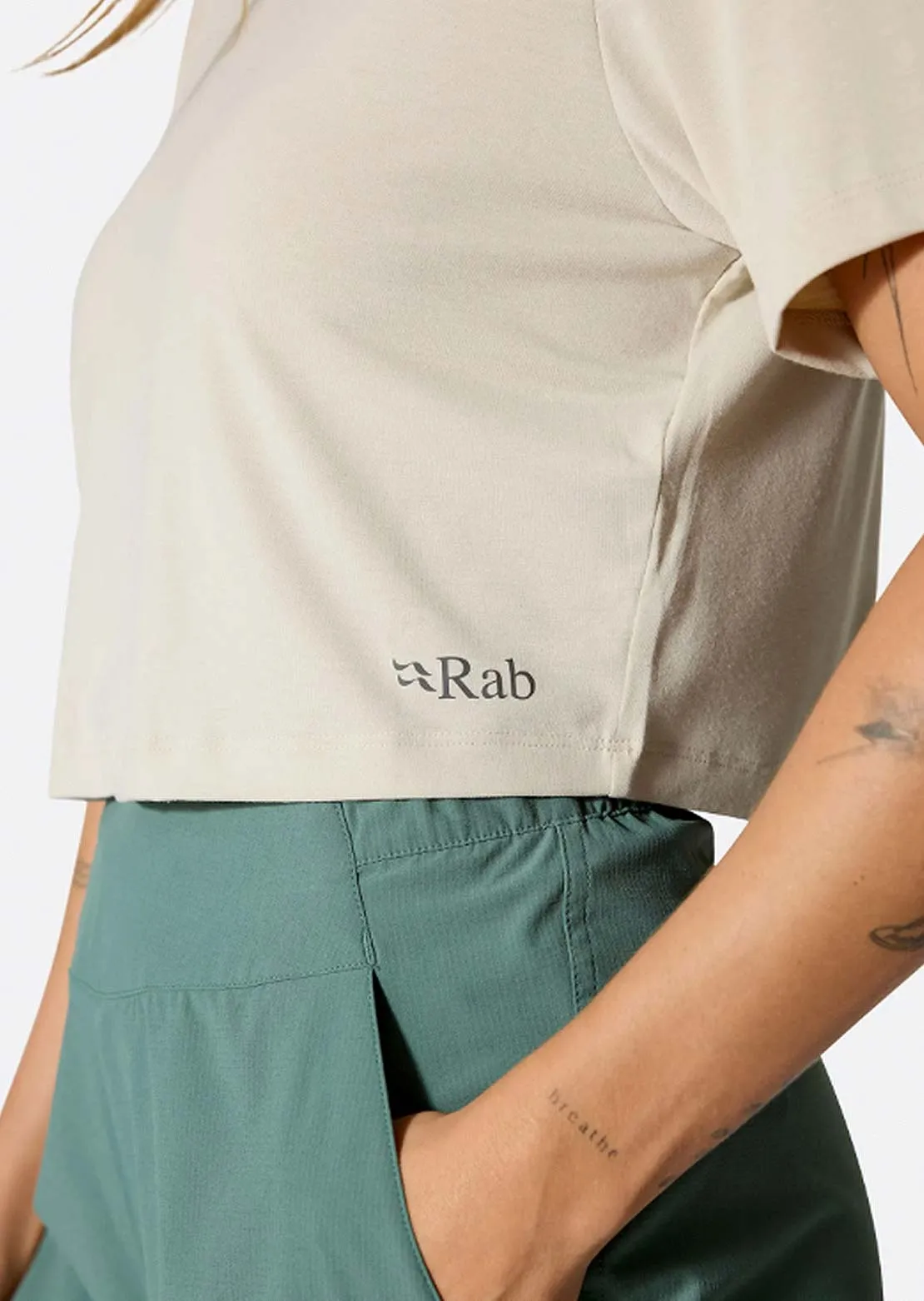 Rab Women's Rivelin Crop T-Shirt sold by Prfo product image thumbnail 5