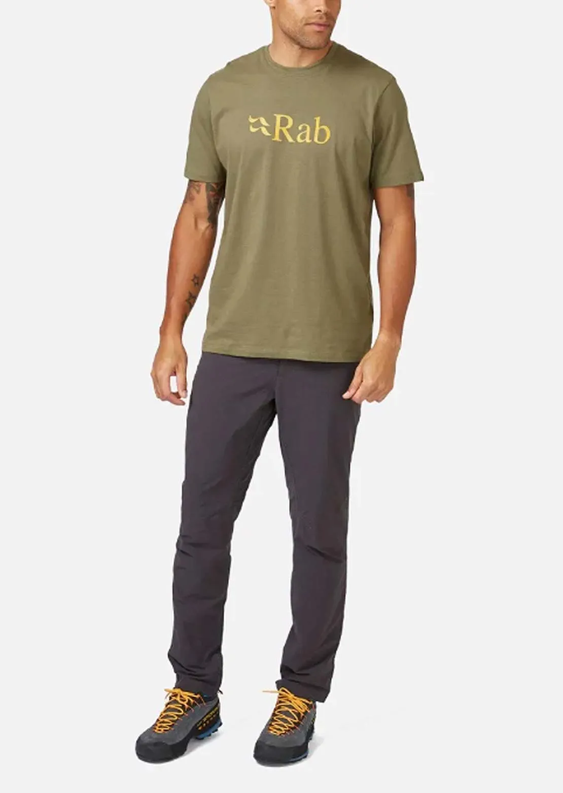 Rab Men's Stance Logo T-Shirt sold by Prfo product image thumbnail 4