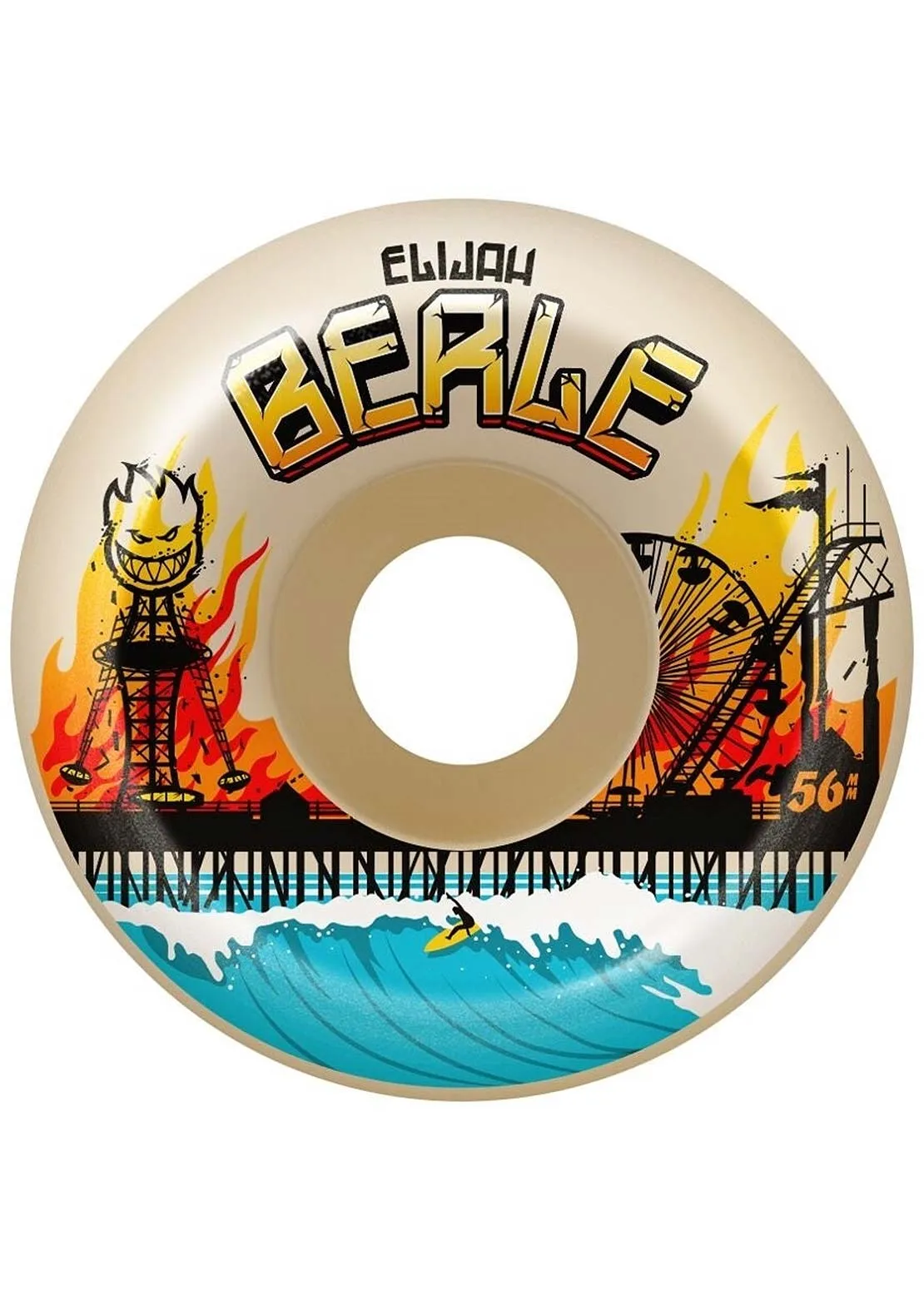 Spitfire F4 99 OG Classic Elijah Berle Heatwave Skateboard Wheels sold by Prfo
