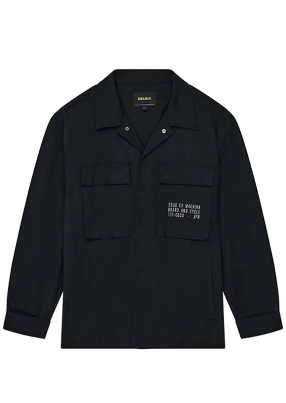 Deus Men's Tommy Poplin Surf Shirt made by Prfo