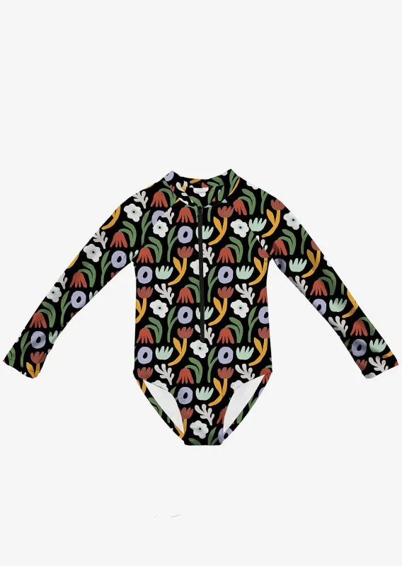Headster Junior Petal's Realm Longsleeve One Piece Swimsuit sold by Prfo