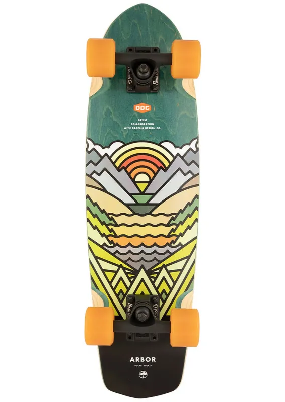 Arbor Cruiser Artist Pocket Rocket Complete Skateboard sold by Prfo