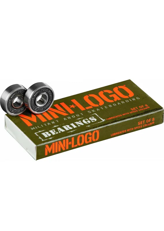 Mini Logo Series 3 Bearings - Set Of 8 sold by Prfo